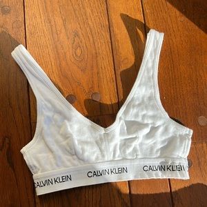 Calvin Klein cotton bra